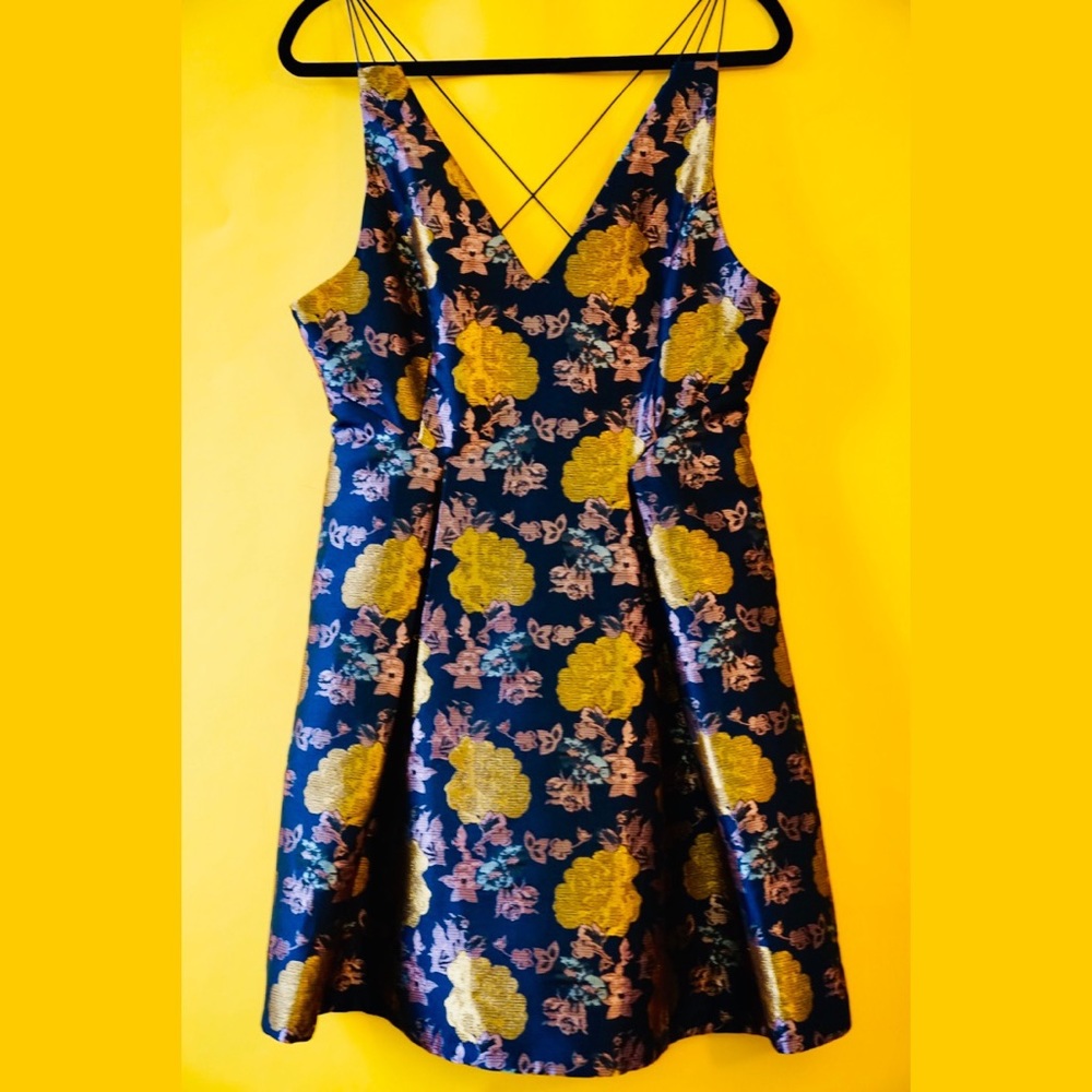 Topshop Multi-Colored Dress